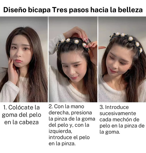 Diadema En Forma De Horquilla, Fáciles De Llevar, Fáciles De