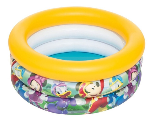 Piscina Infantil Inflável 38 Lts Mickey Bebe Praia Bestway