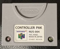 Comprar Memory Card Controller Pak Nintendo 64 Original Nintendo