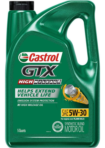 Aceite 5w-30 Semi Sintètico Castrol 5l Original Sellado