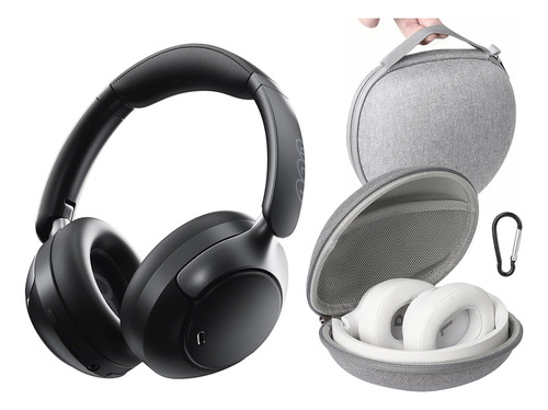 Fones De Ouvido Qcy H3 Pro Com Estojo Protetor Armazenamento