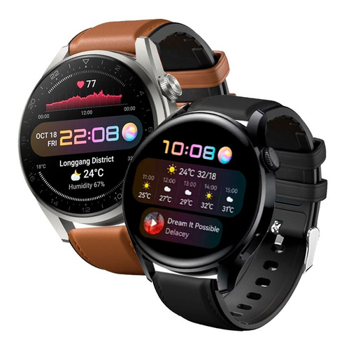 Correa Sport Piel Tpu Compatible Huawei Watch 3 / 3 Pro