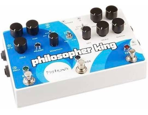 Pigtronix Philosopher King Pedal Dist, Comp Y Sustainer