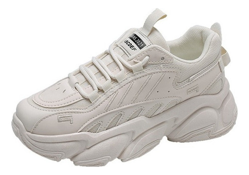 Tenis Para Correr De Mujer Pataforma Blancos O Negros Qq