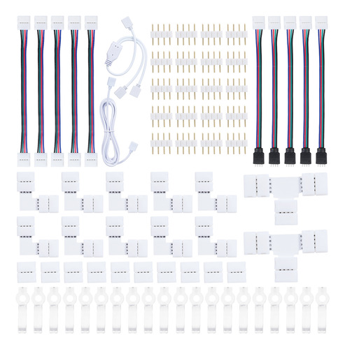 Conector Lighting Project Pin Strip, Tira Led Diy Para