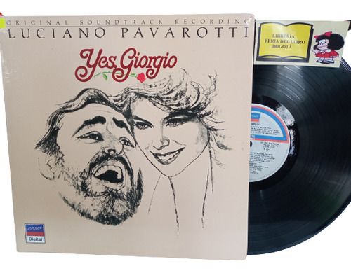 Lp - Acetato - Luciano Pavarotti - Yes - Giorgio - Opera 