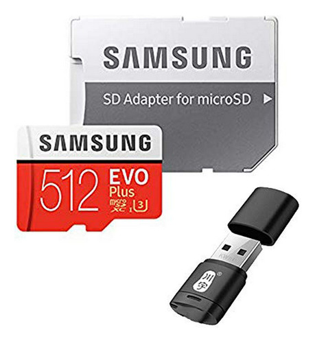 Tarjeta Micro Sd Samsung Evo Plus 512gb Original Con Adaptad