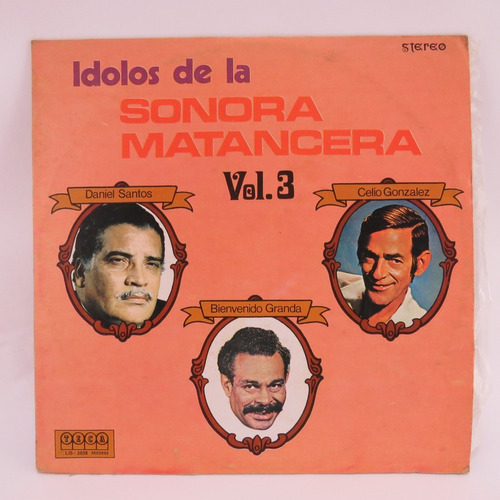 D3036 Idolos De La Sonora Matancera Vol.3 Lp