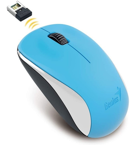 Mouse Inalámbrico Genius Nx-7000 Ocean Blue