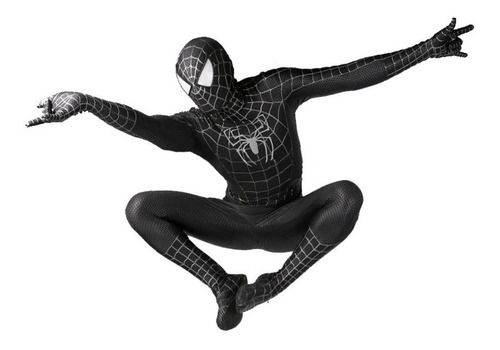 Mono Disfraz De Spiderman Negro Para Adultos Y Niños | Meses sin intereses