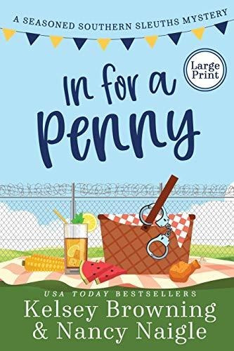 Book : In For A Penny A Humorous Amateur Sleuth Cozy Myster