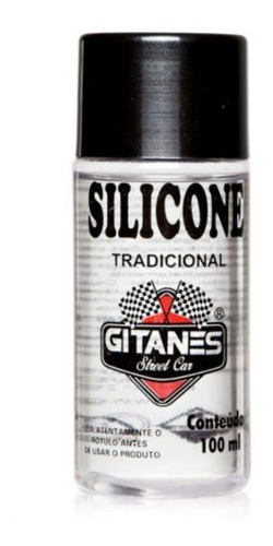 Silicone Líquido Tradicional Gitanes 100ml Automotivo 125