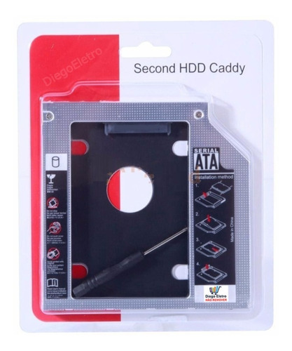 Adaptador Caddy P/ Hd Ou Ssd - Notebook Dell Latitude E4310