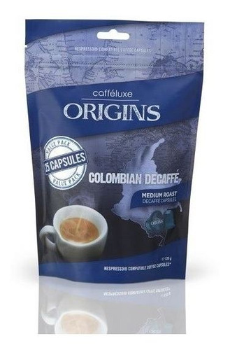 Cápsulas Colombian Decaf - Pct C/ 25 Unid (padrão Nespresso)