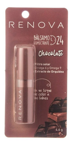 Bálsamo Labial Humectante Renova Chocolate 4.6 G