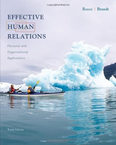 Libro: Relaciones Humanas Efectivas: Aplicaciones Personales