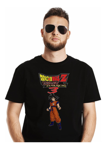 Polera Dragon Ball Budokai Tenkaichi 3 Goku Anime Impresión