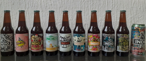 Colección Cerveza Indio 120 Aniversario Edición Especial (Usado)