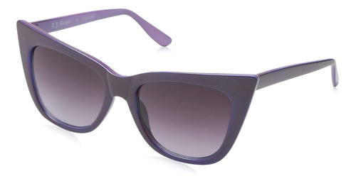 A. J. Morgan Womens Audrey Bur Cateye Anteojos De Sol, Borgo