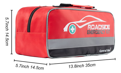 Kit De Emergencia Para Automóvil General Medi De 127 Piezas