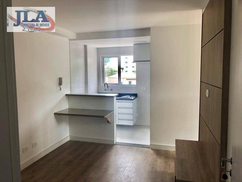 Imagem 3 de 12 de Apartamento Com 1 Dormitório À Venda, 29 M² Por R$ 250.000,00 - Alto Da Glória - Curitiba/pr - Ap0467