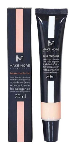 Base de maquiagem líquida Make More Base HD tom 110  -  30mL 30g