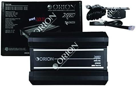 Amplificador Orion Xtr 2500 1 Canal Estéreo Para Auto
