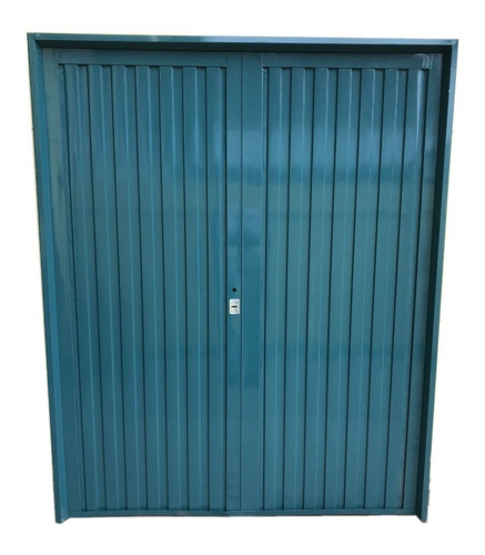 Imagen 9 de 9 de Puerta Chapa Simple Postigo Lateral. 80x200 Marco Invertido