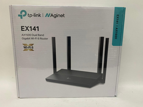 Tp-link Ax1500 Dual Band Gigabit Wi-fi 6 Router Aginet Ex141