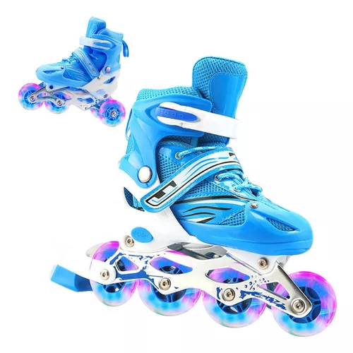  Barbie Patines en línea ajustables para niñas, multicolor,  talla 13-3 : Deportes y Actividades al Aire Libre