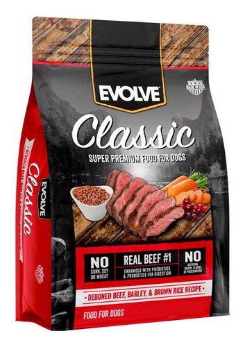 Evolve Dog Classic Beef 3.5 Lb