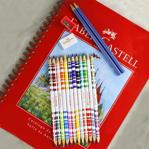 Kit Livro De Colorir Cozy Biblical Com Lápis De Cor