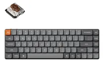 Comprar Teclado Mecanico Wireless Keychron K7 Max Programable Custom Qmk Via Aluminio Rgb Qwerty Brown Switch Distribución Inglés Us Low Profile Bluetooth 2.4ghz Gamer Coder Pc Mac Linux Tamaño Layout 65%