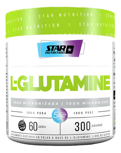 Suplemento Star Nutrition L-glutamine 300g Oferta
