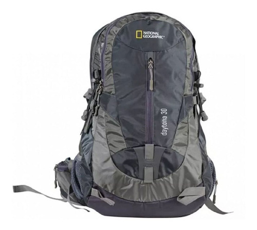 Mochila Mujer Hombre 30 Litros National Geographic Daytona Color Gris oscuro Diseño de la tela Poliester Risptop 420 D