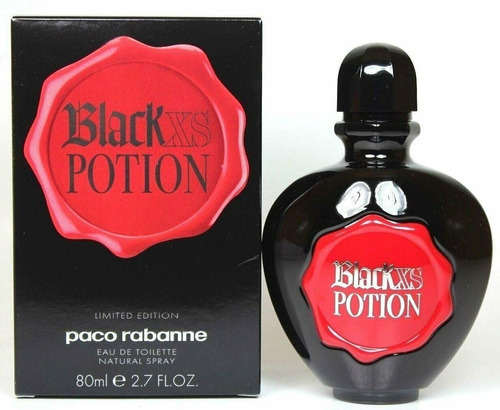 Edt 2.7 Onzas Black Xs Potion Por Paco Rabanne Para Mujer
