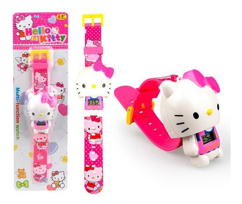 Reloj Hello Kitty Digital + Estuche Dayoshop