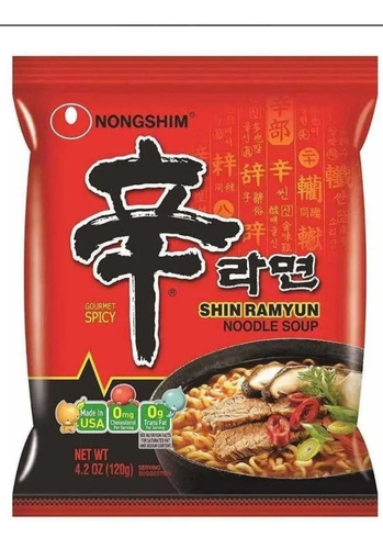 Noodle Shin Ramyun Ramen Fideo Picante Coreano - G A $83