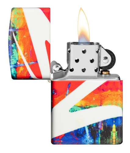 Imagen 8 de 10 de Encendedor Zippo Modelo 49682 Dippy Z Design Garantia.