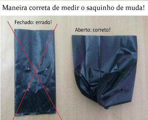 Imagem 4 de 4 de Saquinhos Para Mudas-todas As Medidas ( Somos Fabricantes ).