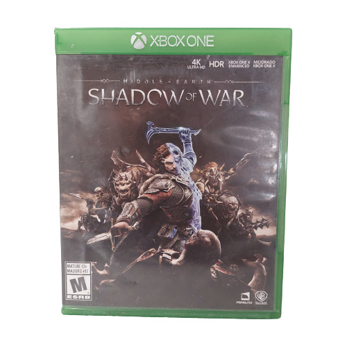 Middle Earth Shadow Of Mordor / Xboxone / *gmsvgspcs* (Reacondicionado)