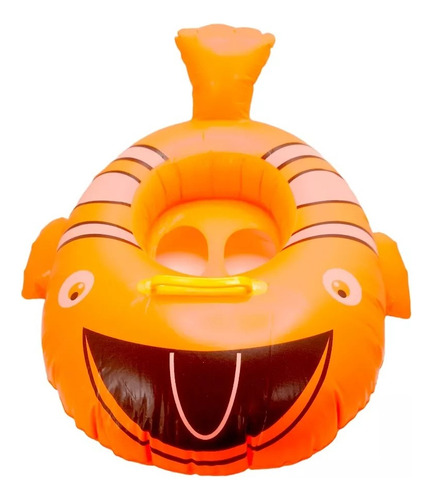 Bote Lanchita Flotador Inflable Bebé Asiento Alberca Nadar