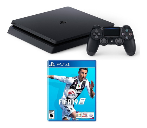 Playstation 4 Slim 1tb Fifa 2019 Ps4 Bundle Dualshock 4 Sony