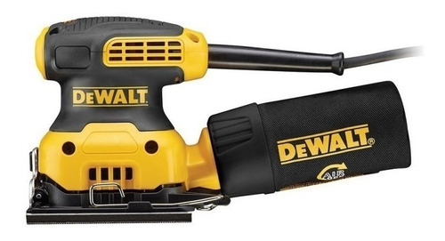 Lijadora De Palma Orbital Dewalt 230w 1/4 De Hoja Dwe6411