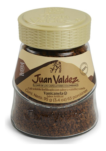 Café Juan Valdez Liofilizado Vanicanela 95gr