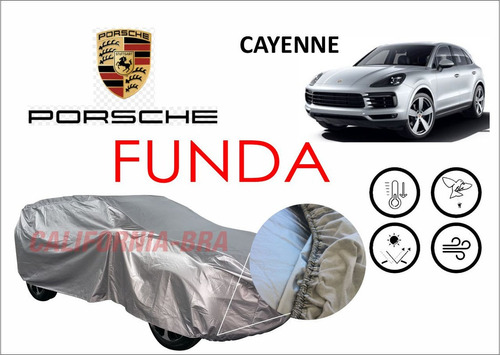 Cobertura Broche Eua Porsche Cayenne 2020 2021 2022