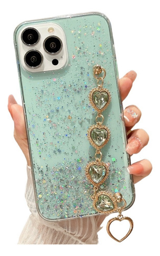 Funda Con Brazalete Epoxi Brillante Para S24ultra/s23/note20
