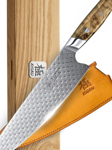 Cuchillo De Chef Kyoku Japonés Vg10 Serie Shogun