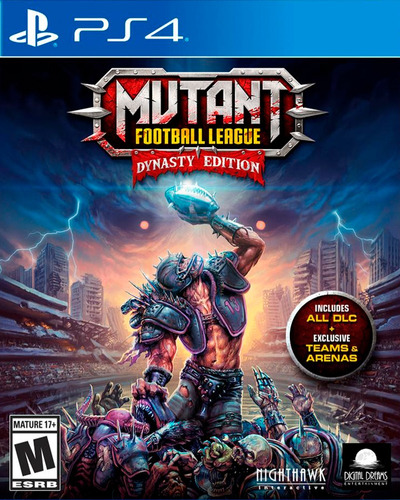  Mutant Football League Dynasty Edition Ps4 (en D3 Gamers)