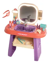 Comprar Set De Tocador Con Espejo Led Para Niñas
